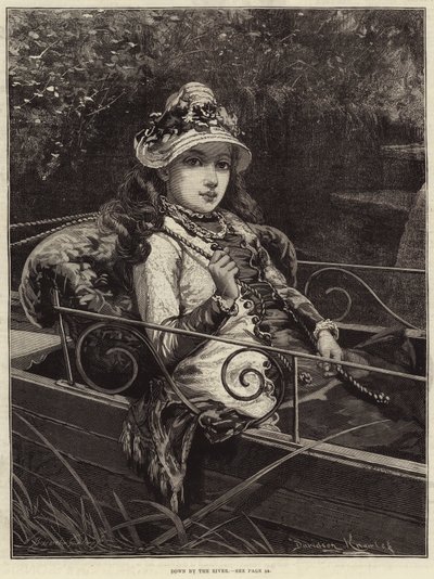 Au bord de la rivière - Davidson Knowles